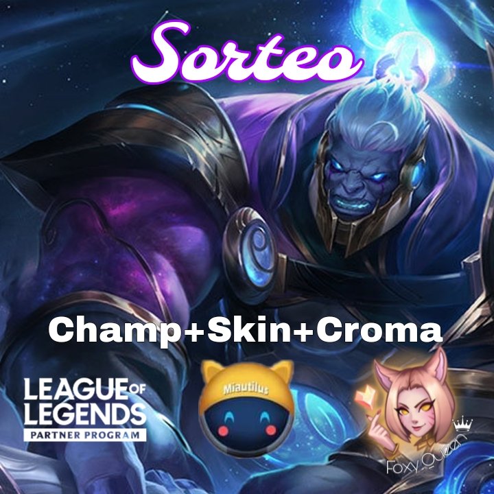FoxyyQueen's tweet photo. ‼️SORTEO COSMIC PALADIN SION‼️ en colaboración con @Meowtilus
 
¿Qué debes hacer para ganar?
        ●Follow a: @FoxyyQueen
        ●🔁RT y Fav ❤
        ●Comenta tu servidor 
¡Los ganadores se darán a conocer el próximo 29 de siempre!

#LPP #LeagueOfLegends #SORTEO https://t.co/HDYJWVryrt