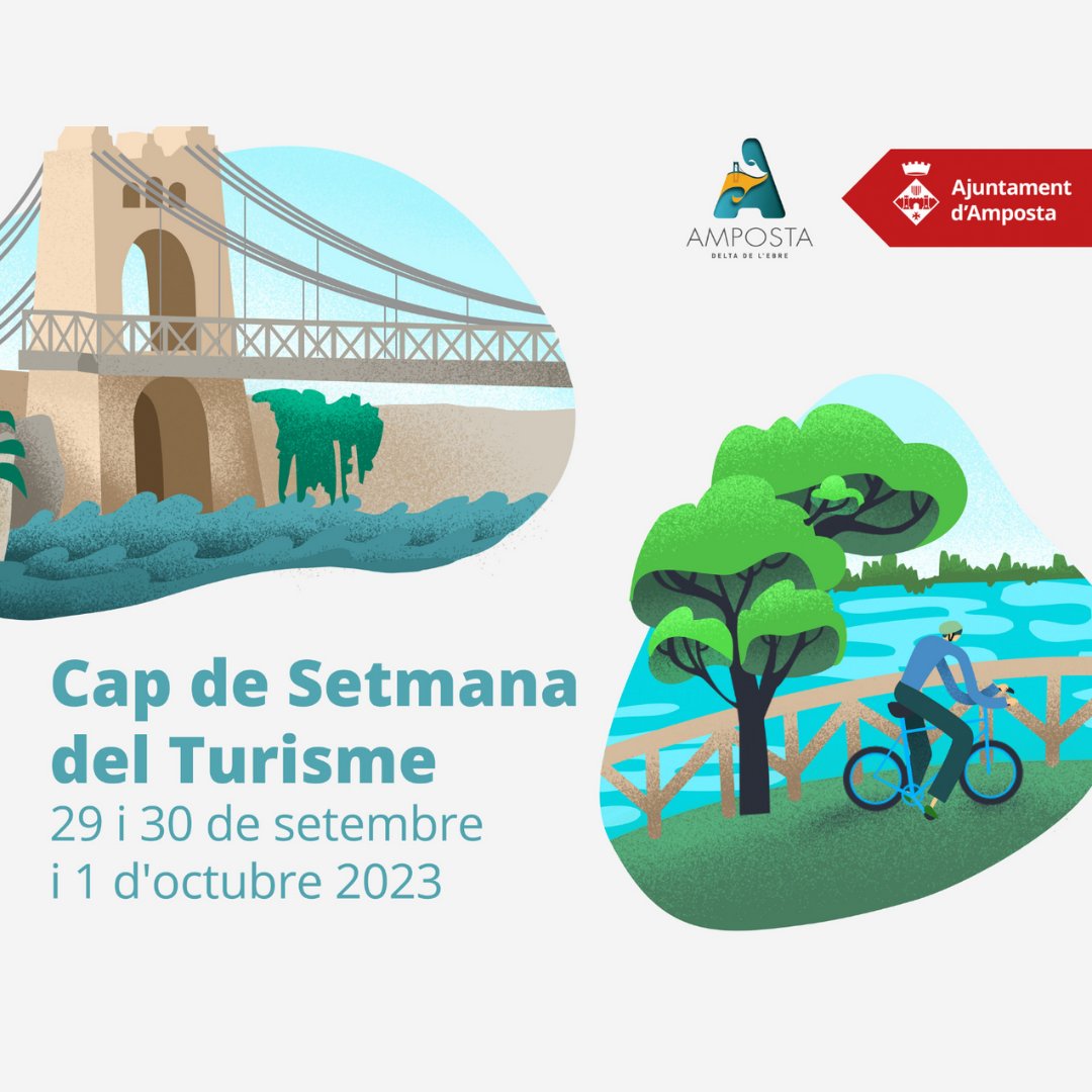 LLeureAdaptat's tweet photo. 27 DE SETEMBRE 📷📷📷 | Avui es commemora el #DiaMundialDelTurisme i l'ALLA per poder celebrar-lo amb vosaltres participa en el Cap de Setmana del Turisme d'#Amposta que ha organitzat l'Oficina de @TurismeAmposta

Tota la informació a: https://t.co/JV1m5tg2nc https://t.co/Jn8YP3COaH