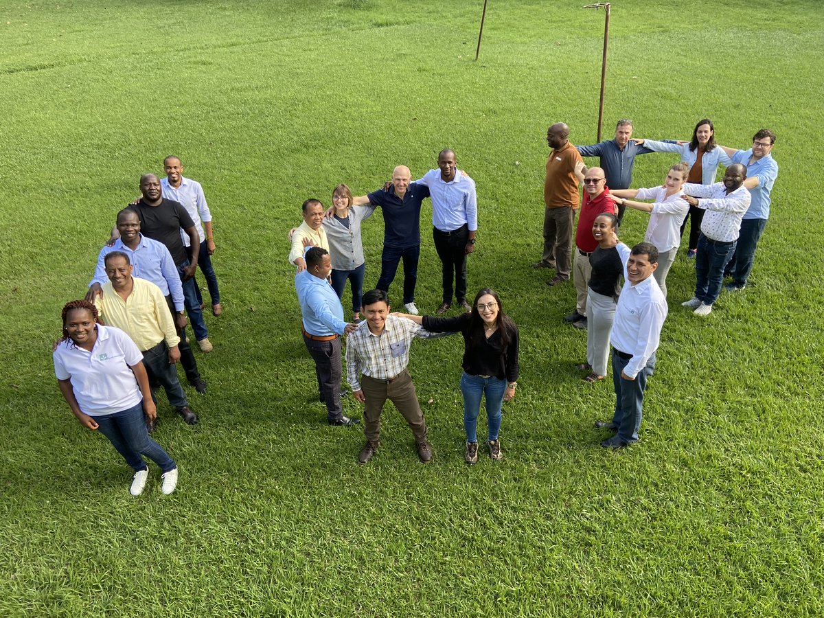 Representatives of all country offices of our implementing partner <a href="/HRNStiftung/">Hanns R. Neumann Stiftung</a> are meeting this week in Kampala 🇺🇬 to evaluate the work for ICP and plan for the next 5-yr strategy. It is great to work together as a global team of most skillful, dedicated, and wonderful people!🙌