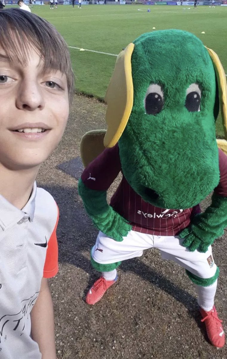 BlandCatherine's tweet photo. @ntfc Leo really enjoyed going to the match last night. https://t.co/YMR4FQsknE