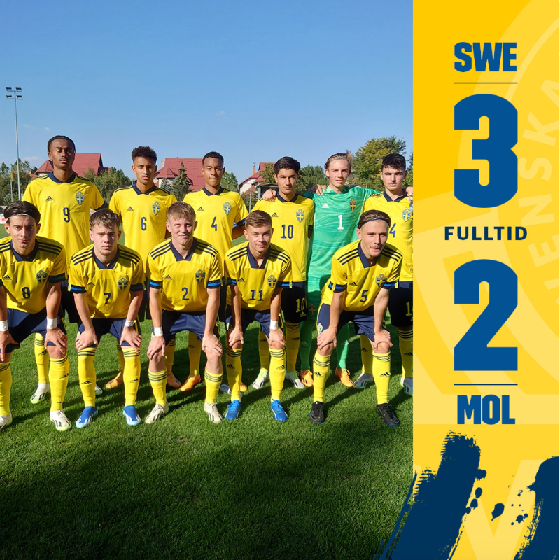 svenskfotboll's tweet photo. Härlig start på EM-kvalet för P07-landslaget 💥

Vinst med 3-2 mot Moldavien efter hattrick av Jonah Kusi-Asare från @AIKfotboll 🔥

🔜 På lördag rullar kvalet vidare med match mot Lettland 🇱🇻

#SWEP07 🇸🇪