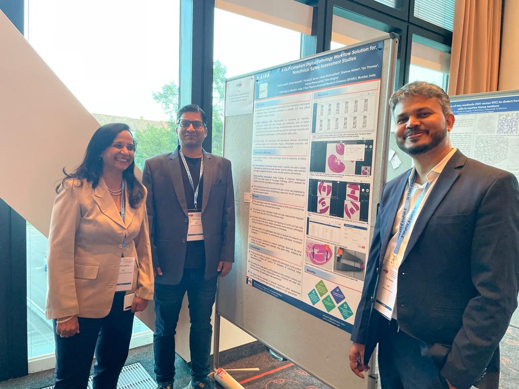 Have a look at our poster at #ESTP2023 about the GLP-Compliant Digital Pathology Workflow. Want to learn more? Join our Lunch Symposium on Sept 28 at 12:45 pm CSET in Geneva 1 and be a part of the conversation.

#ESTPEmergingTherapeutics #ESTP #ToxPath #IATP #Preclinical