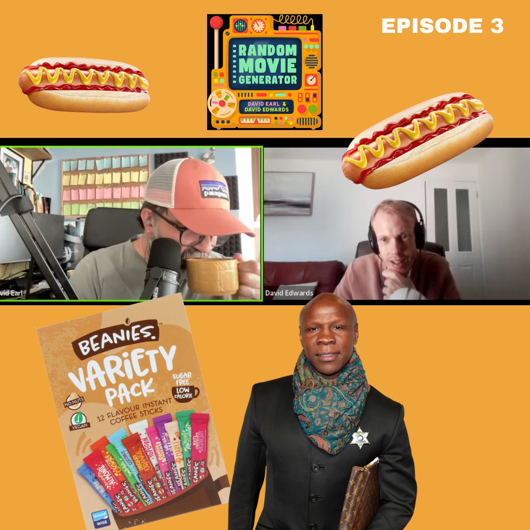 RandomMoviePod's tweet photo. EP 3 has dropped!
David reviews Dumb Money.
They also chat Chris Eubank, hot dogs and David Earl tries David Edwards' favourite coffee...spoiler alert...David Earl thinks it's rank.
#beaniescoffee
#chriseubank
#filmblogger
#filmreview
#DumbMoneyMovie
#davidearl
#davidedwards https://t.co/REwImTOoZT