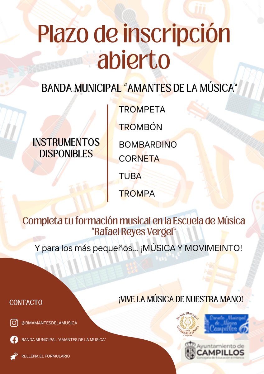 BMamantesmusica's tweet photo. ¡ABRIMOS PLAZO DE INSCRIPCIÓN! 📲

Toda la información en nuestras redes sociales. 

#amantesdelamúsica 

https://t.co/qU9ybGeDUQ https://t.co/fkEtZrPSRv
