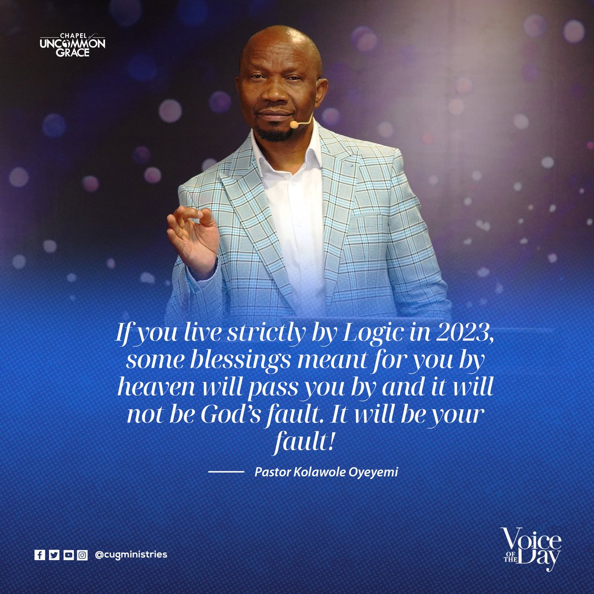 CUGMinistries's tweet image. New Dawn - Day 44
#voiceoftheday
#cugministries