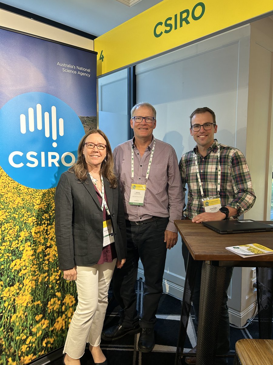 Kenton Porker (@kentonp_ag) on Twitter photo Great few days at the <a href="/ircsydney2023/">16th International Rapeseed Conference 2023</a>, embracing the indeterminate crop! leaving full of ideas.
Thanks for support from <a href="/CSIRO/">CSIRO</a> and <a href="/theGRDC/">GRDC</a> to present on challenges around crop establishment in the hot and dry, and reaching new yield frontiers in wet environments. Great few days at the <a href="/ircsydney2023/">16th International Rapeseed Conference 2023</a>, embracing the indeterminate crop! leaving full of ideas.
Thanks for support from <a href="/CSIRO/">CSIRO</a> and <a href="/theGRDC/">GRDC</a> to present on challenges around crop establishment in the hot and dry, and reaching new yield frontiers in wet environments.