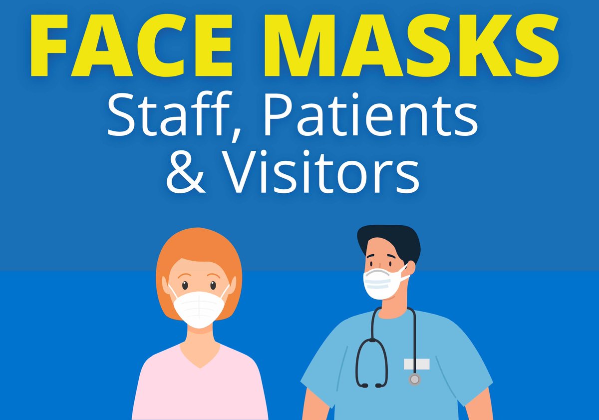 From today, patients and visitors at the Alexandra, Kidderminster, and Worcestershire Royal Hospitals are being asked to wear facemasks in all clinical areas to protect themselves, their loved ones, and hospital staff against the risk of Covid infection.

With the number of