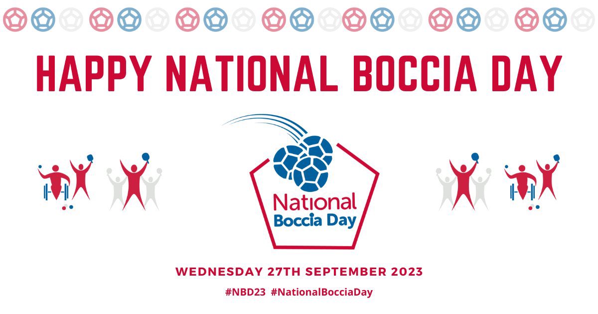 Happy National Boccia Day! Today we are celebrating our fantastic sport and raising awareness of it across the country. #NBD23