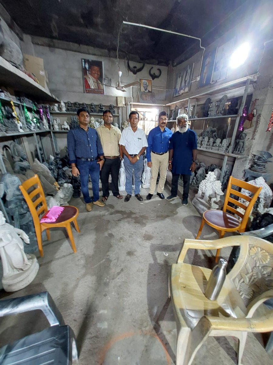 Visited Stone Handicrafts Co operative Society of Balasore District with Deputy Director (Handicrafts),Balasore with AG Audit officer and LDM UCO Balasore on dt 27.09.23