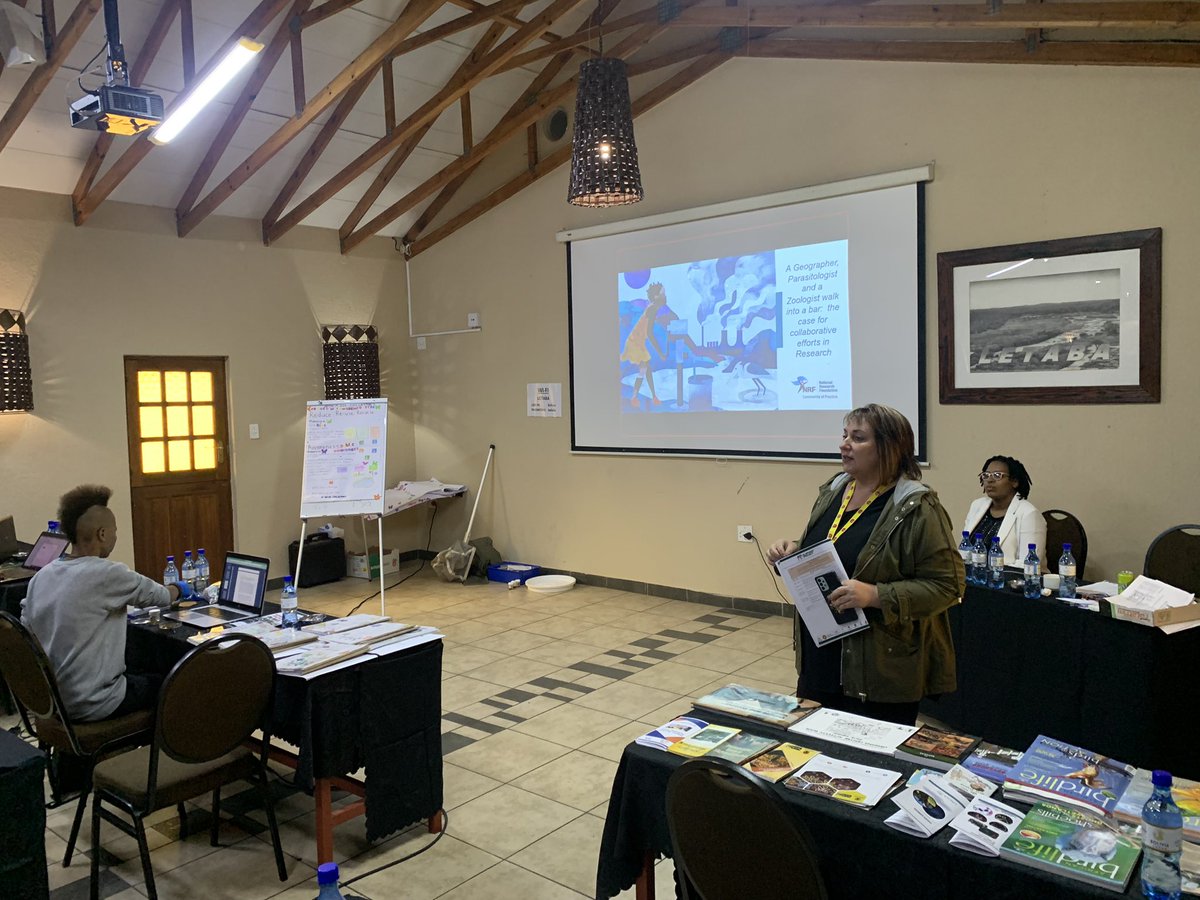 Our very own Prof #WilmienJLuusPowell of <a href="/ULvarsity/">University of Limpopo</a> opening the session of Community projects session at 
#ELEPHANTSouthAfrica workshop, a
#OneHealth empowerment project,
#OneHealthInAction

Check: #SouthAfricaOneHealth <a href="/EUErasmusPlus/">Erasmus+</a> <a href="/UniUtrecht/">Utrecht University</a> #CommunityEngagement #Education