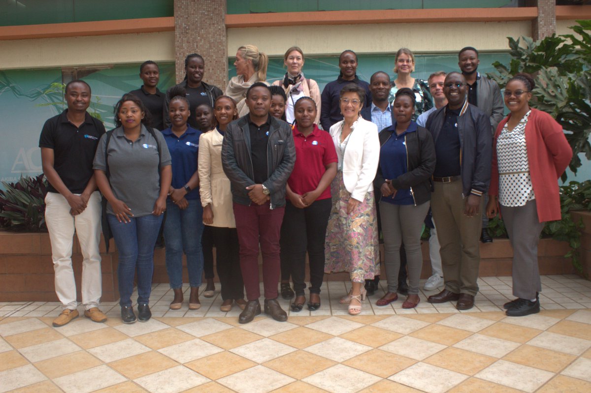 HandinHandTZ's tweet photo. It was an honour for us when H.E. Charlotta Ozaki Macias, the Swedish ambassador to Tanzania, visited  HiHEA-TZ  to check out the implementation "Empowering Young Generation with Digital Enterprises" project  carried out by HiHEA-Tanzania with cooperation from HiH International. https://t.co/vc5NKe8mAE