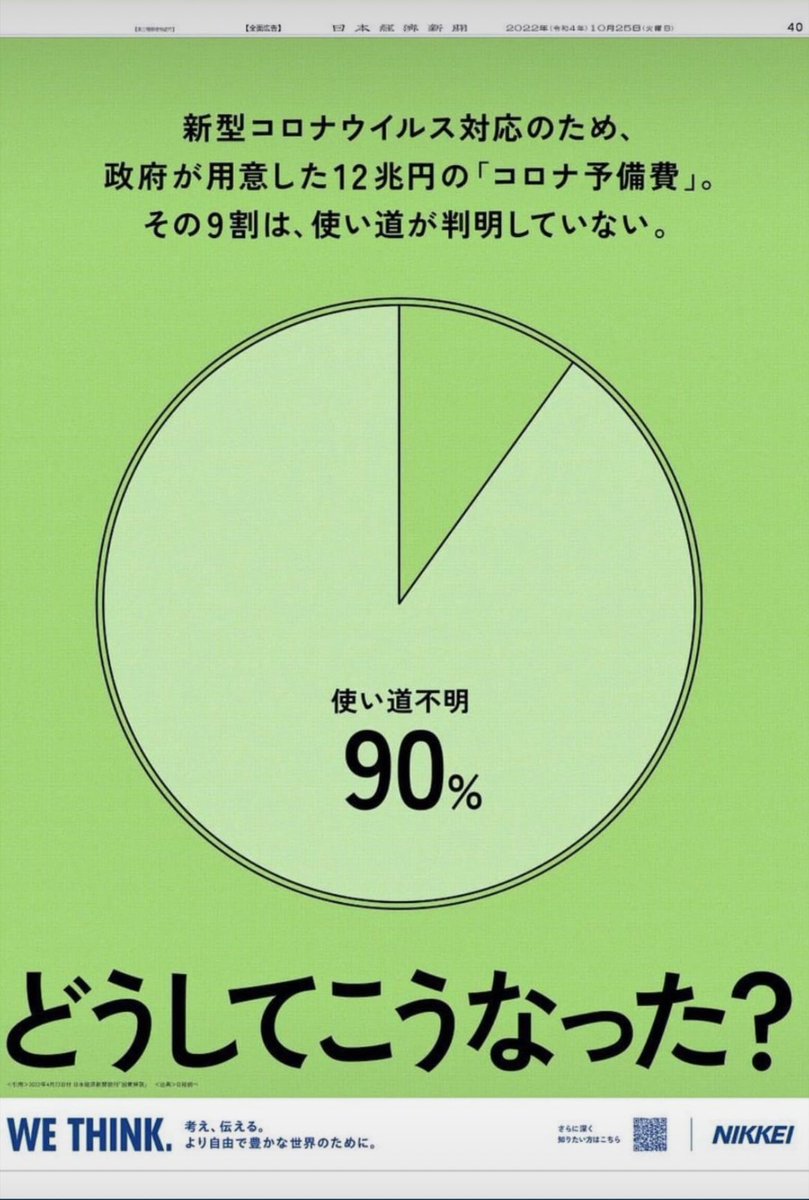 funasejuku's tweet photo. 日経新聞、どんどん追及してくれ‼️ https://t.co/0dVKWRXd4c