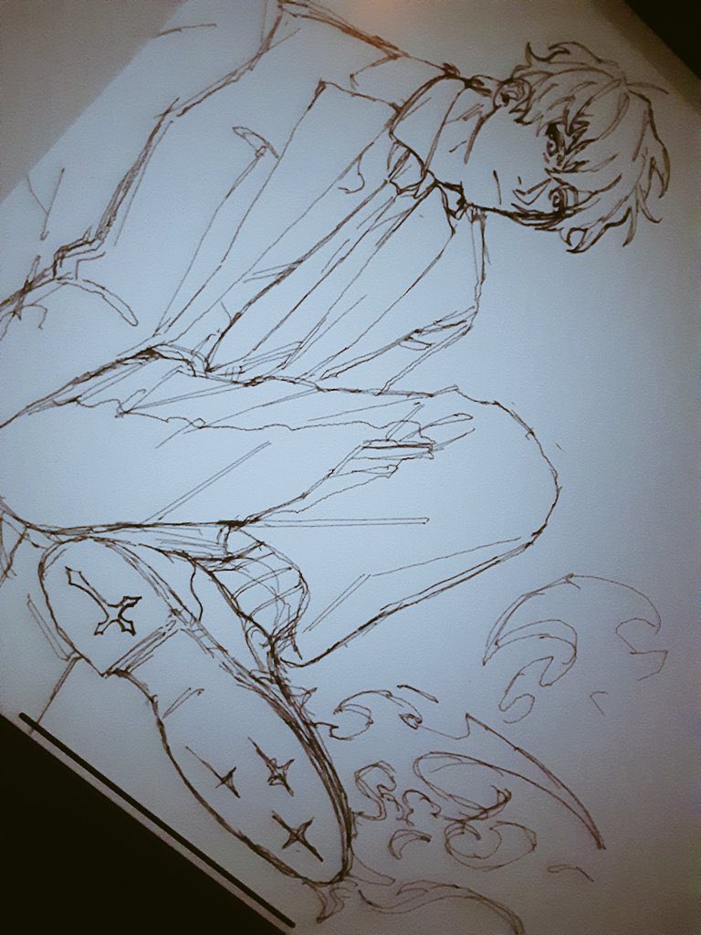最近TLで見掛けるようになったから過去絵をぺいっ。血界はいいゾ!!!!!!!!! 