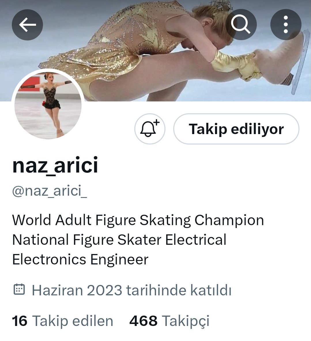 lvntozrn's tweet image. Artistik Buz Pateni'nde 5 kez DÜNYA ŞAMPİYONU olan @naz_arici_ nın 400 takipçisi var.
Dilan Polat'ın 7 Milyon.
Maalesef Türkiye gerçeği.😡