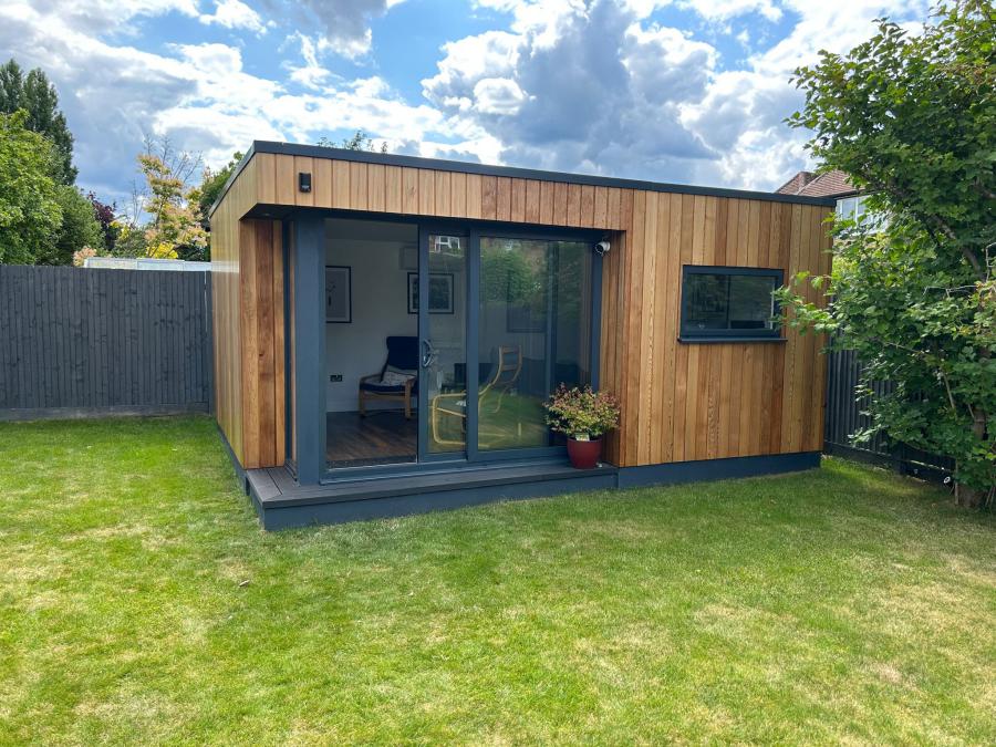 Looking for a way to make the most of that extra garden space? Why not turn it into a beautiful garden room like this fascinating office we completed a while ago? Reach out to our sales team today at 0845 387 9387 or visit our website.