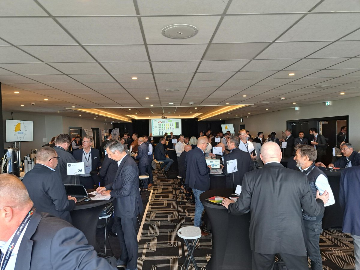 NdieEnergies's tweet photo. La 2e édition des Rencontres de l’Excellence Nucléaire en Normandie réunissait hier plus de 600 participants : 
🔹Plénière autour des enjeux Emploi &amp; Compétences
🔹BtoB et Marchés
🔹Village Métiers &amp; Formations

@RegionNormandie @EDF_Normandie @Prefet76 @OranolaHague https://t.co/LFHePZqLdg