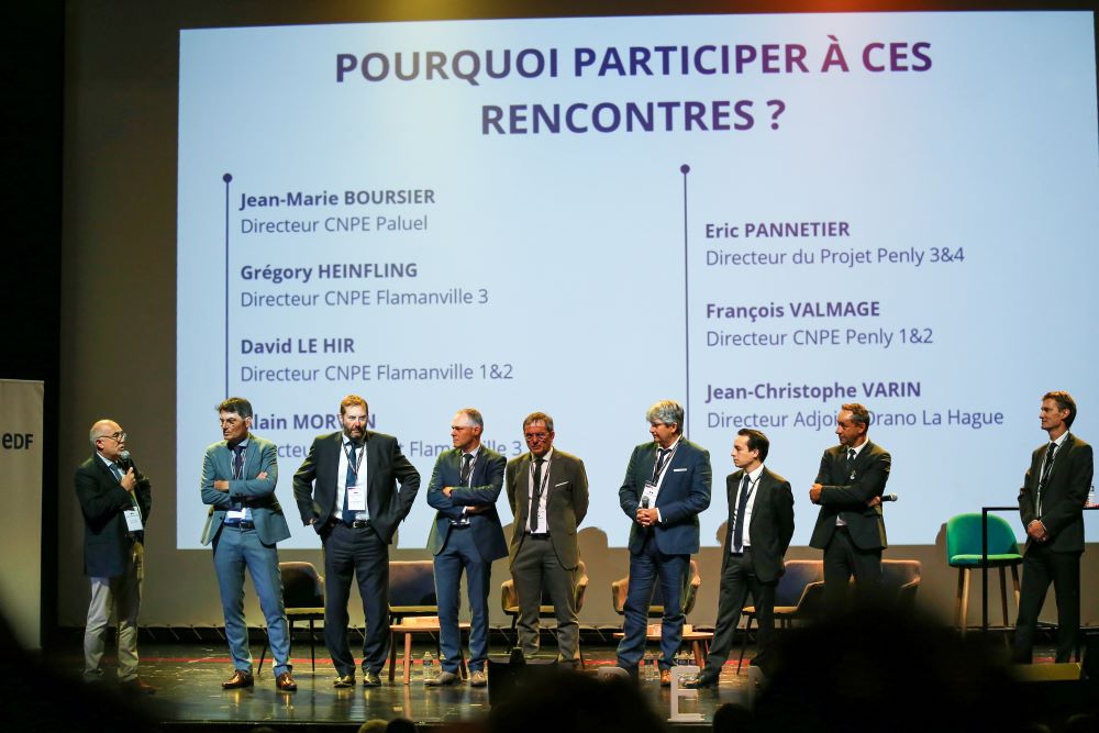 NdieEnergies's tweet photo. La 2e édition des Rencontres de l’Excellence Nucléaire en Normandie réunissait hier plus de 600 participants : 
🔹Plénière autour des enjeux Emploi &amp; Compétences
🔹BtoB et Marchés
🔹Village Métiers &amp; Formations

@RegionNormandie @EDF_Normandie @Prefet76 @OranolaHague https://t.co/LFHePZqLdg