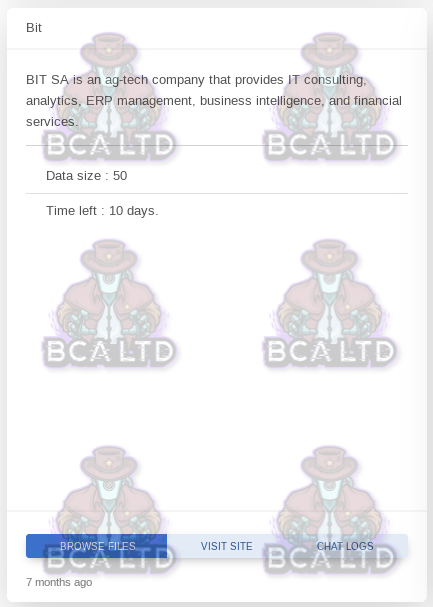 BirminghamCyber's tweet photo. 🔐 New #ransomware incidents.

🇦🇷 #Argentina: Carmocal &amp; BIT S.A. soon to be released by LostTrust.

🔎 #ThreatIntelligence: @chum1ng0 (¡Gracias!).

👁️ Stay informed with #DarkFeed for the latest Ransomware #ThreatIntelligence. https://t.co/pHG5BIMr6f