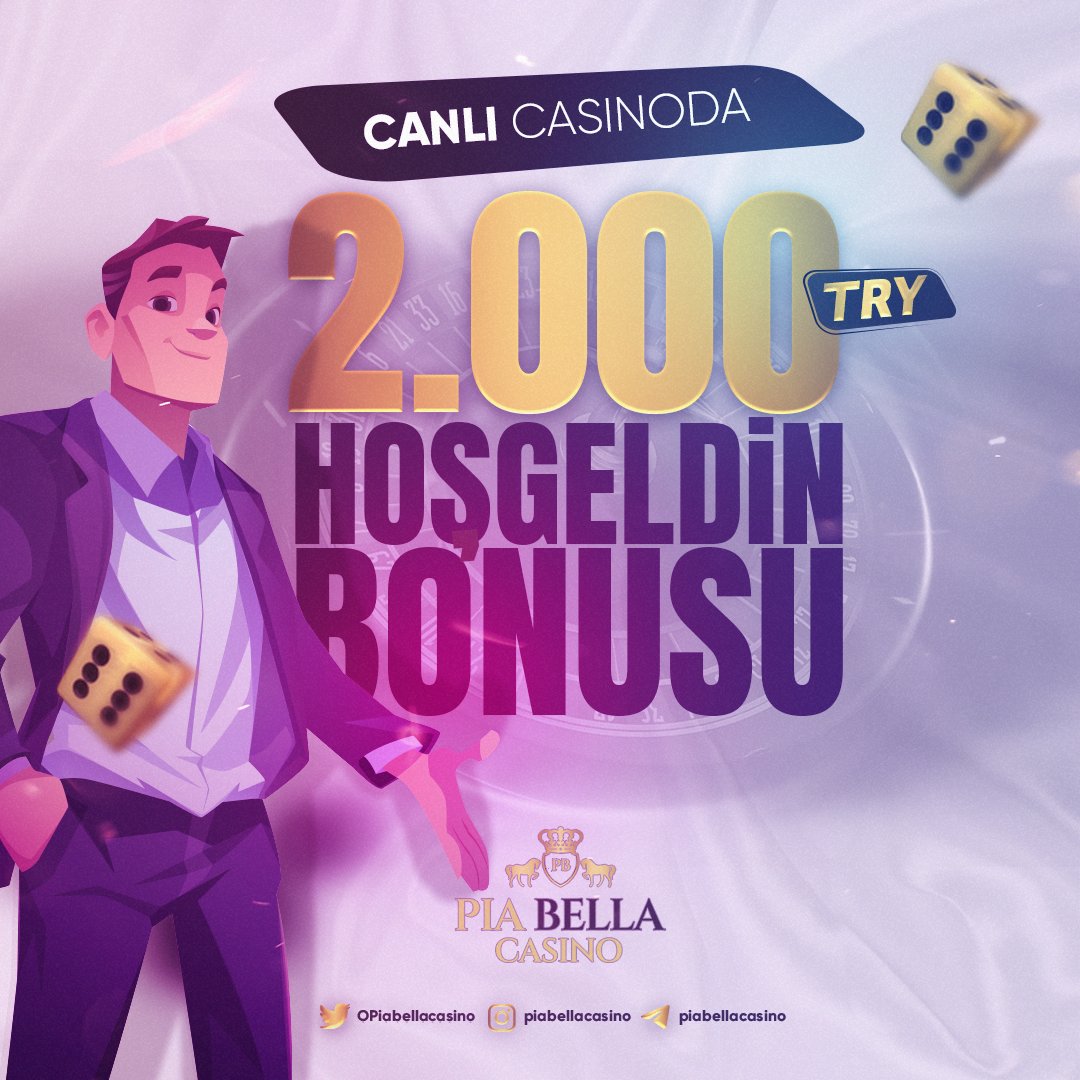 PiaBella_'s tweet photo. ⚠️ İlk Yatırımınıza %100 Casino Hoşgeldin Bonusu En Avantajlı Haliyle #PiaBellaCasino' da !

👍 Sosyal Medya Hesaplarımızı Takip Et Güncel Duyuruları ve Etkinlikleri Kaçırma !

🔎Detaylar https://t.co/csnzLeUzAI Adresinde.

#PiaBellaCasino Bol Şanslar Diler https://t.co/8pDVv2627U