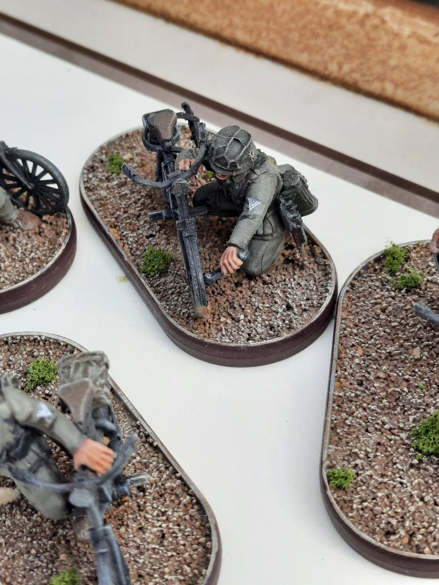RalphBuick44's tweet photo. @WarlordGames They're finished 🤔🫡 @WarlordGames @WarlordHQ #Truppenfahrrad #boltaction #ww2 #sww #normandy44 #arnhem44 #northgermany https://t.co/JkImGx06Xu