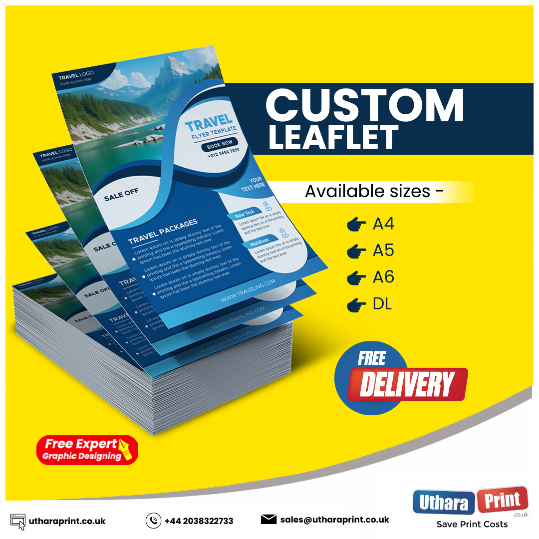 uthraprint's tweet photo. Unleash Your Creativity with Custom #Leaflets

Get 25% off on every printing products only at #UtharaPrint Ltd.

Book Your #Design Today: sales@utharaprint.co.uk        +442038322733

#printondemand #prints #Graphic #designs https://t.co/7615mZheFE