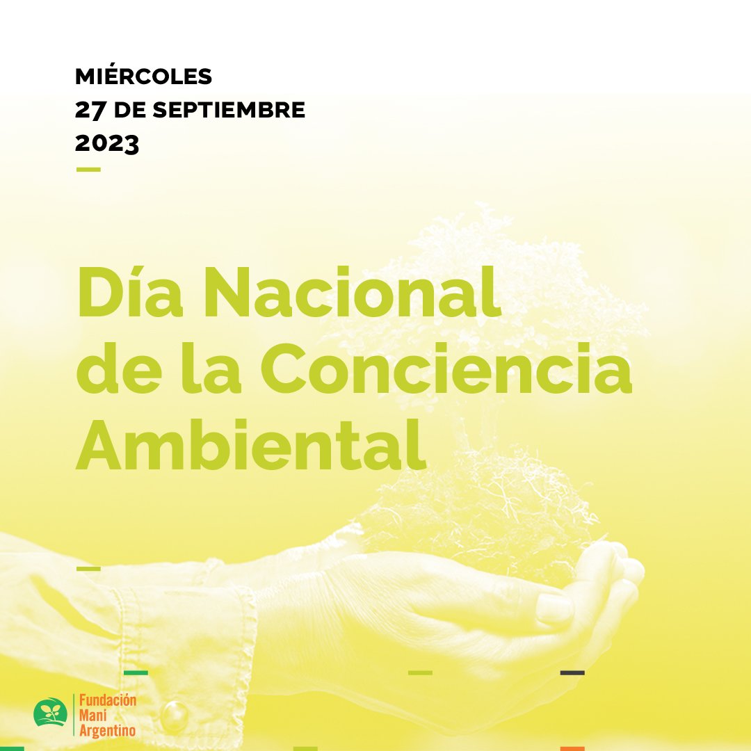 Hoy es el Día Nacional de la Conciencia Ambiental, un recordatorio de nuestra responsabilidad hacia el planeta. 

🥜En la FMA trabajamos cada día para promover el conocimiento que ayude a preservar la riqueza natural de nuestra tierra.

🫶Juntos, podemos marcar la diferencia.