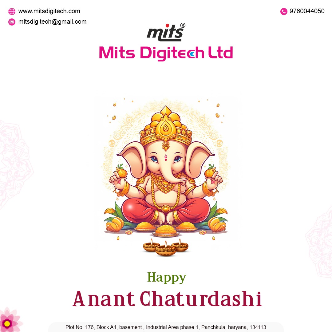 mitsdigitechltd's tweet image. Happy Ananta Chaturdashi to all.
#AnantChaturdashi #mitsdigitechltd