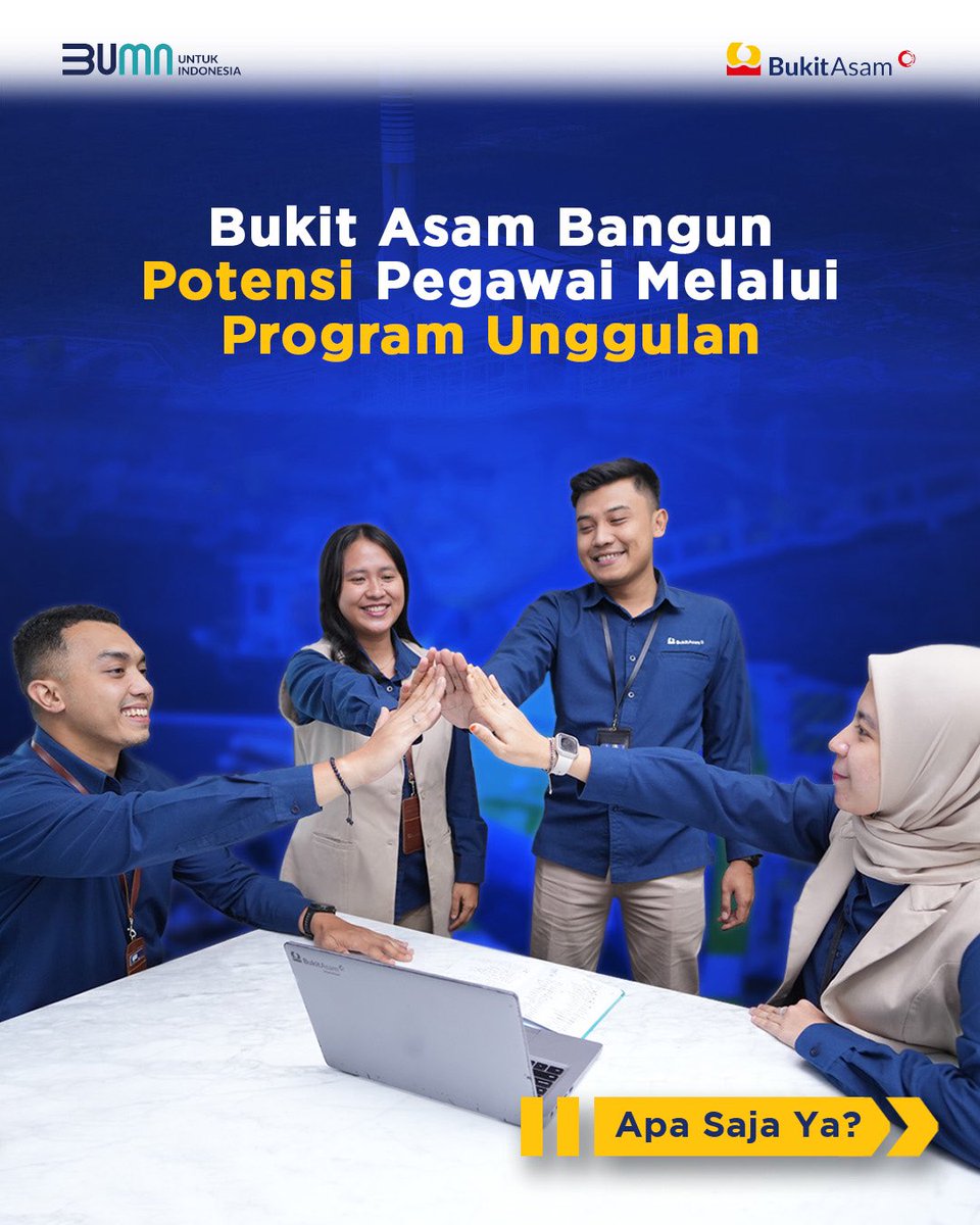 BukitAsamPTBA's tweet photo. Yuk #BebaskanRasaPenasaran TemanKita tentang bagaimana Bukit Asam mengembangkan SDM guna mendukung tercapainya target transformasi bisnis pada 2026 nanti, melalui postingan ini!
#BukitAsam
#MiningforLife https://t.co/6TWOtSWKWg