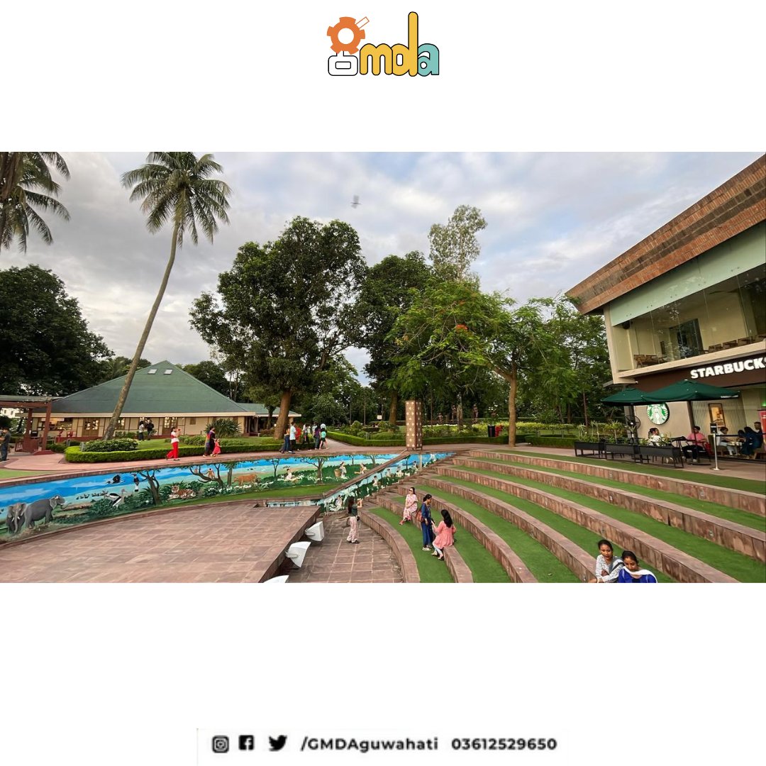 GMDAGuwahati's tweet image. Savor the serenity of the Mahabahu Brahmaputra River Heritage Centre in Guwahati. A haven to sip coffee, witness stunning sunsets, and bask in the evening's enchanting lights.
@himantabiswa 
@TheAshokSinghal 

#Guwahati #RiverFront #HeritageCentre #Evening #Sunset