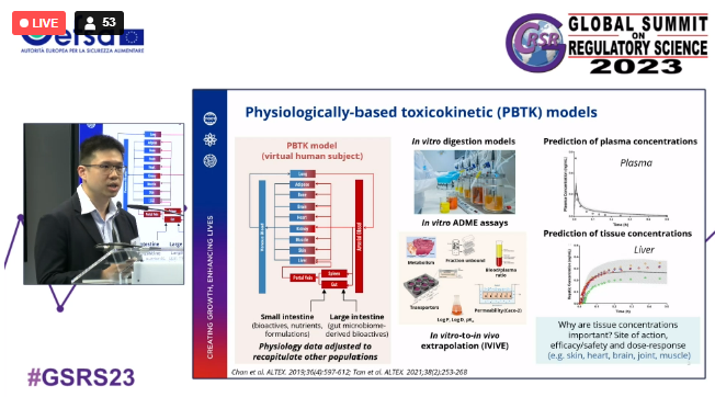 EFSA_EU's tweet image. 🌐 Live from #GSRS2023

The second session of the 13th Global Summit on Regulatory Science is discussing Regulatory implementations of New Approach Methodologies (#NAMs).

🎥Tune in now at europa.eu/!Gck8fh  

#RegulatoryScience #FoodSafety
