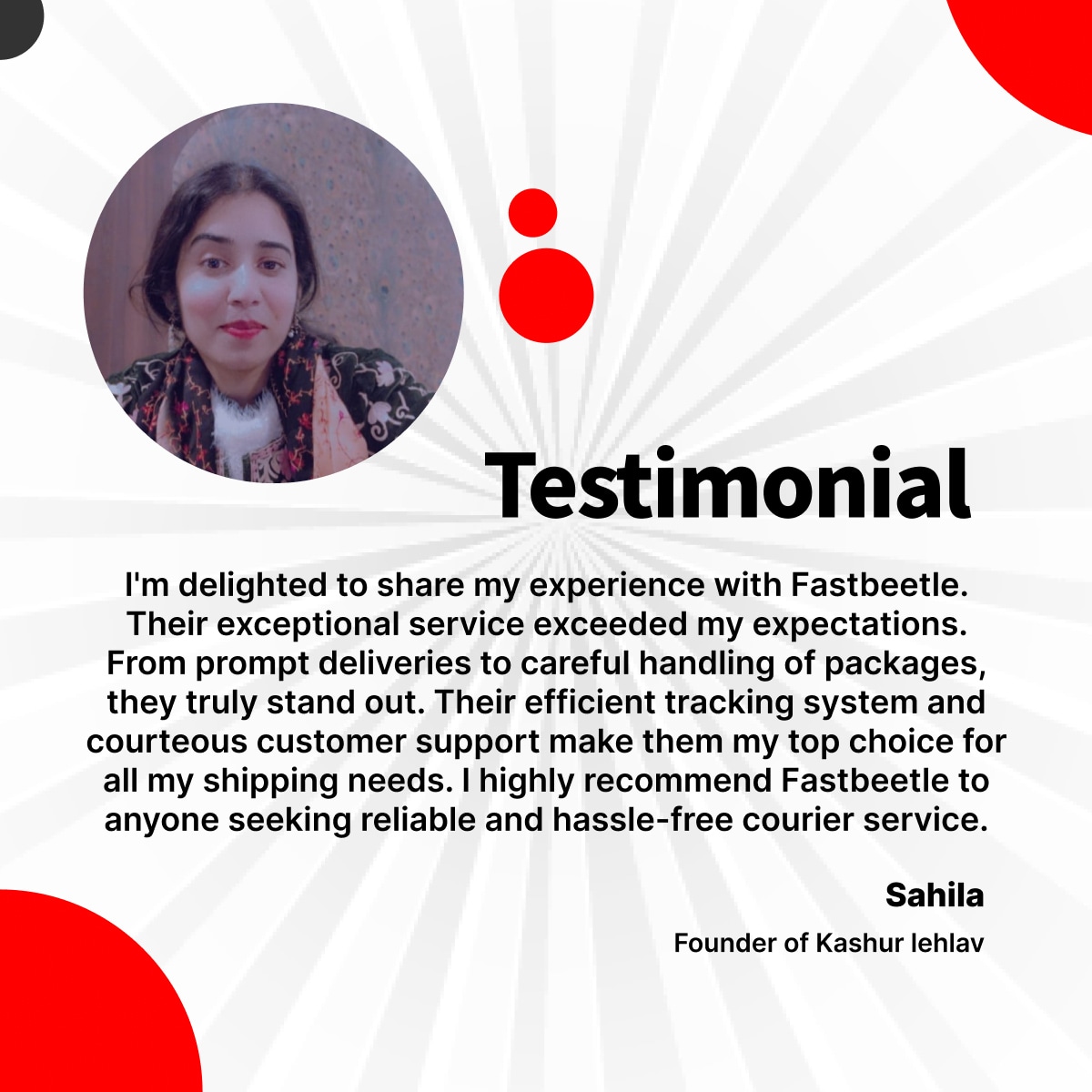fastbeetle_'s tweet photo. Thrilled to hear from our amazing merchant! Here is what they have to say about their experience with Fastbeetle.
#fastbeetle #happymerchant #delivery #deliveryeverywhere #togetherwecan #fastbeetlefamily https://t.co/Um9WIoHMRx