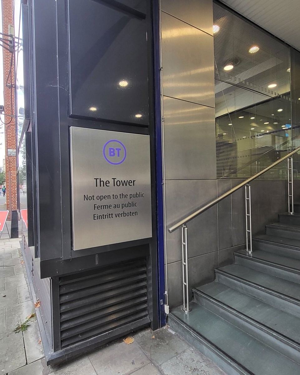 RedKeyIT's tweet image. Rare opportunity to attend the BT Tower. 
#jola #ee #RedKeyIT #bttower