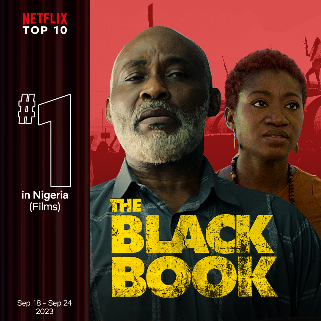 First week results are in. #TheBlackBook is Number 1 in Nigeria, Number 4 in the WORLD and Top 10 in 38 countries. Naija TO THE UNIVERSE 👏🏾🔥🎉
