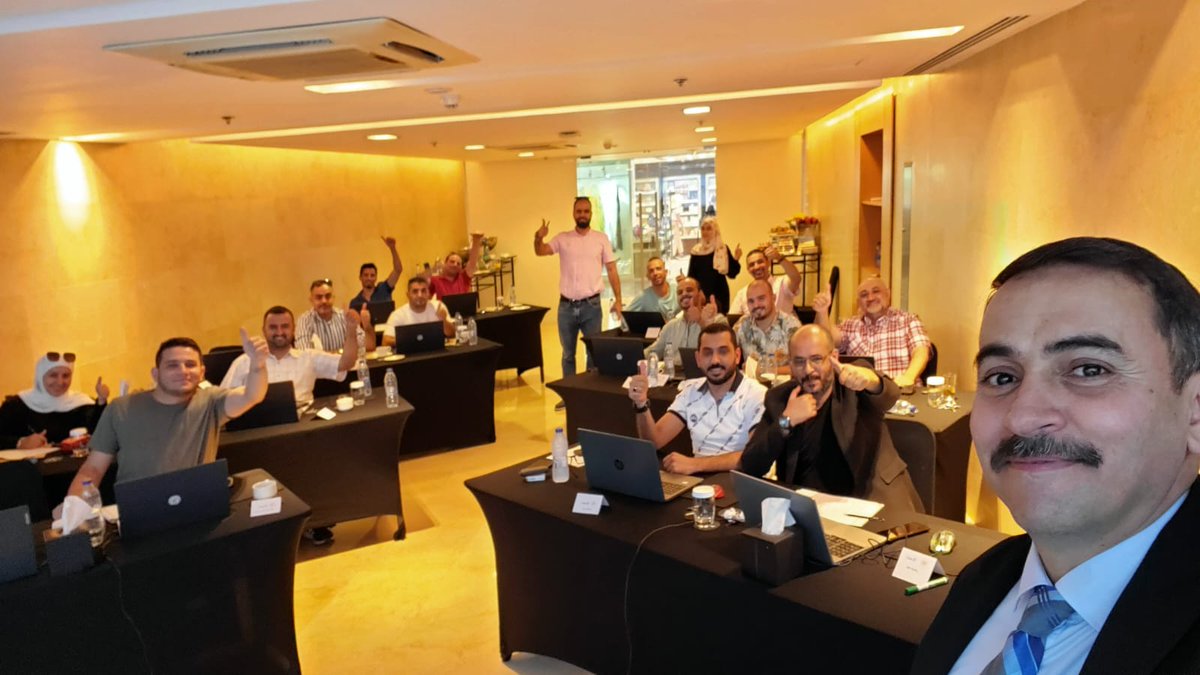 Mustafa_Foaad's tweet image. #العقبة_الاردن
مقتطفات من اليوم الختامي للبرنامج التدريبي :
( #الاكسل_المتقدم ) - (#Advanced_Excel )
 للفوج المتميز الثاني من موظفي @ACTJordan  إحدى الشركات الكبرى في العقبة مع @almajdacasemyjo 
مكان الانعقاد: فندق @kempinskiAqaba