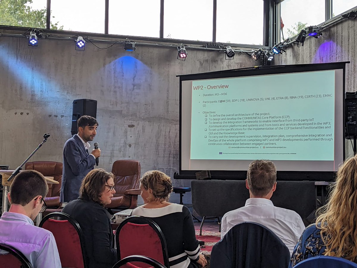 EnAtWo's tweet photo. Today and tomorrow we are in Netherlands attending COMMUNITAS project consortium meeting in the the delightful Groeningen. Lekker!!! #COMMUNITAS_project #Horizon https://t.co/Lj5phhvj5L