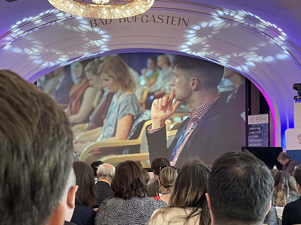 Back at  #ehfg2023 - Europe’s Davos for health. Conference theme - Health Systems in Crisis sets a post Covid downbeat tone but engagement with colleagues suggests that all hope is not yet lost!
