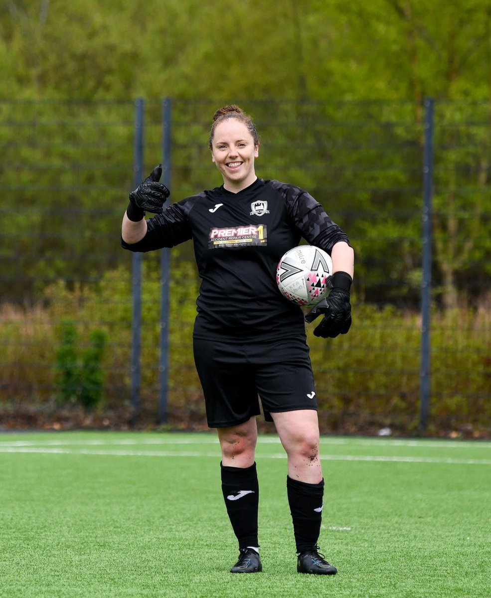 KFAWomen's tweet photo. Everyone at Kilwinning FA sends their best wishes to our GK Siobhan McGeown as she undergoes surgery to repair ligaments in her foot. Speedy recovery Shiv, we hope to see you back on the pitch soon 💙

@siovog https://t.co/fexpJK06mJ