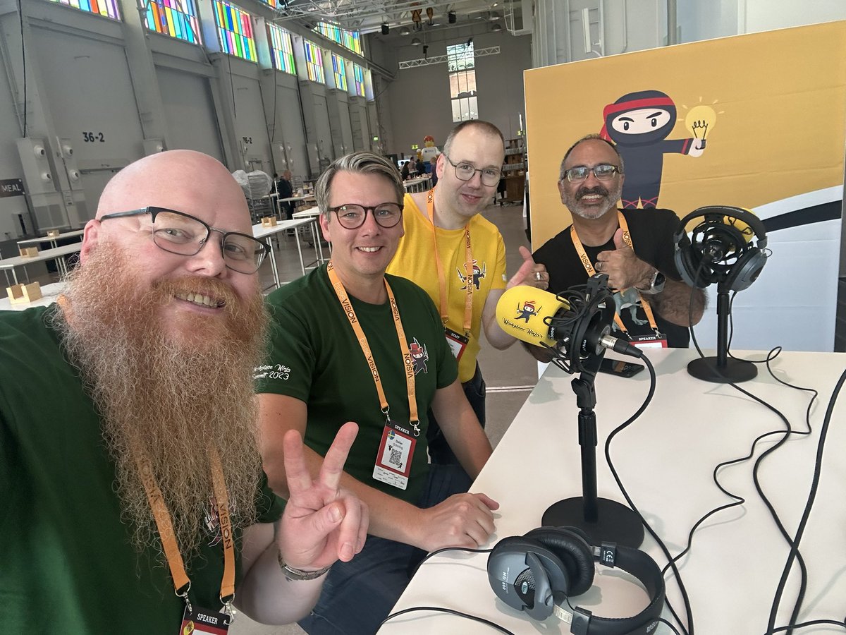 MattiasBorg82's tweet image. Recording with @stefanschorling @Hoorge @MattiasBorg82 and @oudendorp on the #cybersecurity topic. #Microsoft365Defender #XDR #MicrosoftSentinel at @wpninjasummit