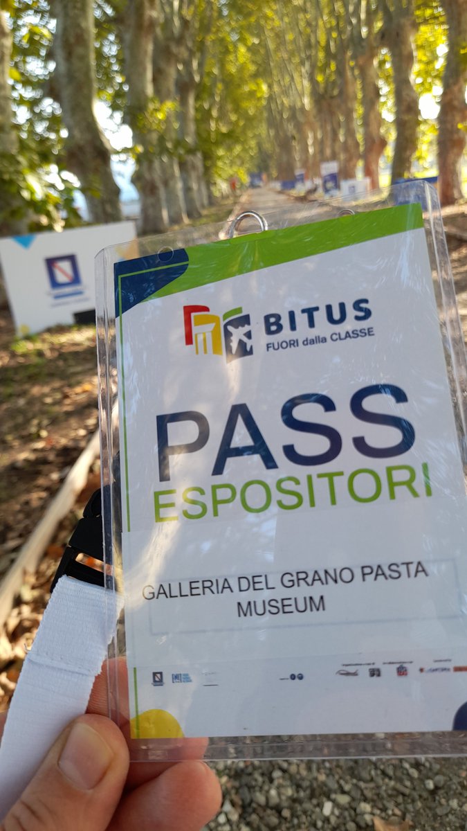 pastamuseum's tweet photo. Con @Reg_Campania e @pompeii_sites a Bitus 2023 Borsa Turismo Scolastico @UNWTO #world https://t.co/1cHGBJbTM8