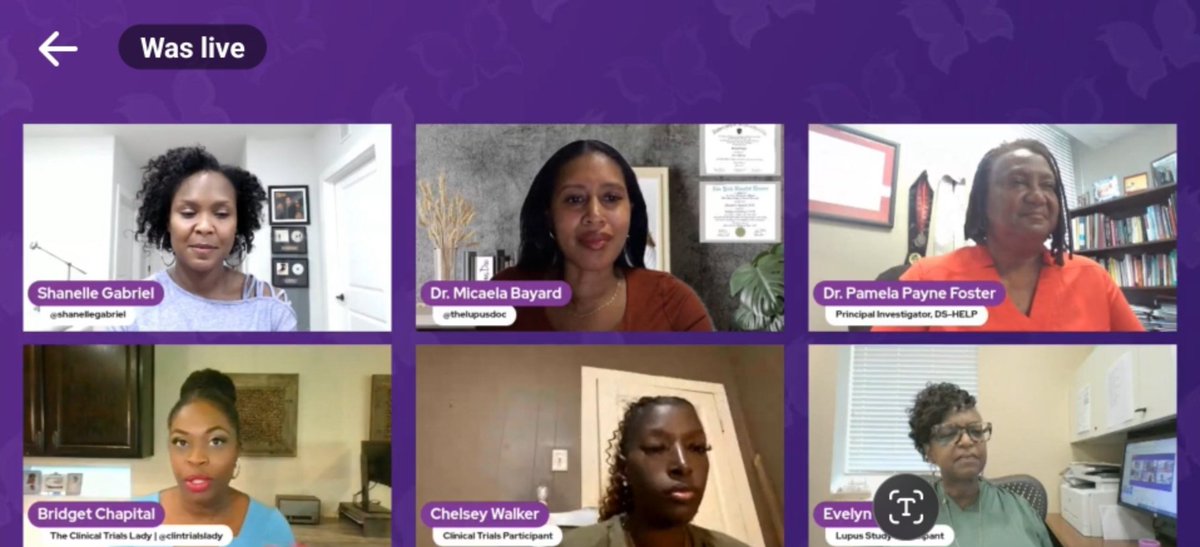ClinTrialsLady's tweet photo. Extending a big thank you to "Better Together: Sharing Our Lupus Stories" series for inviting me to join an informative conversation about the importance of diversity in clinical research and how it impacts the #Lupus community. 

1/2 https://t.co/M4hZV6fjMB