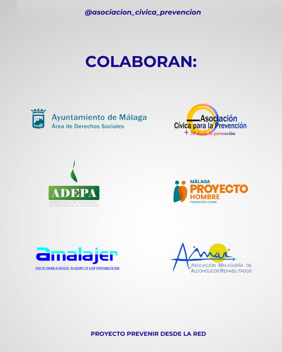 ACP_malaga's tweet photo. 📣Presentamos la campaña ¿Quién consume a quién? del proyecto "Prevenir desde la red".
En el proyecto participa la agrupación de desarrollo de prevención de adicciones del Ayuntamiento de Málaga.
@malaga #prevención #juventud #asociacioncivil https://t.co/s7wo7mu0dQ
