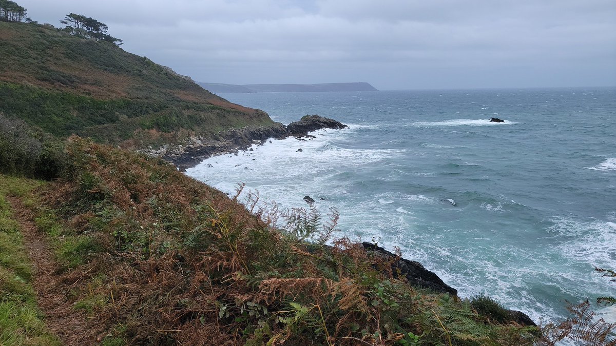 #stormAgnes incoming, Cornwall