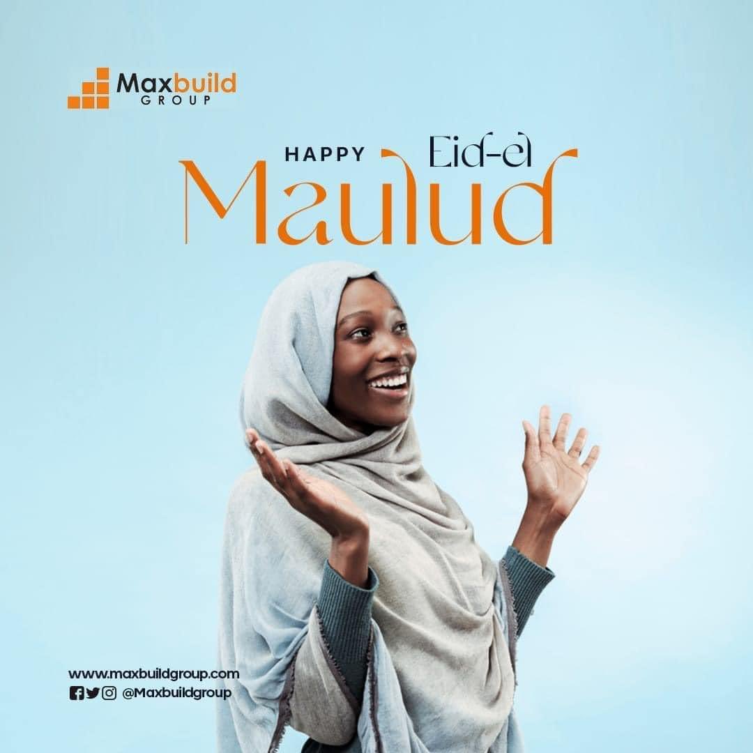 maxbuild_ltd's tweet photo. Happy Celebration To All Our Muslim Friends.

#eidmaulud #celebration #holiday #maxbuildcares https://t.co/nycNHxUSJf