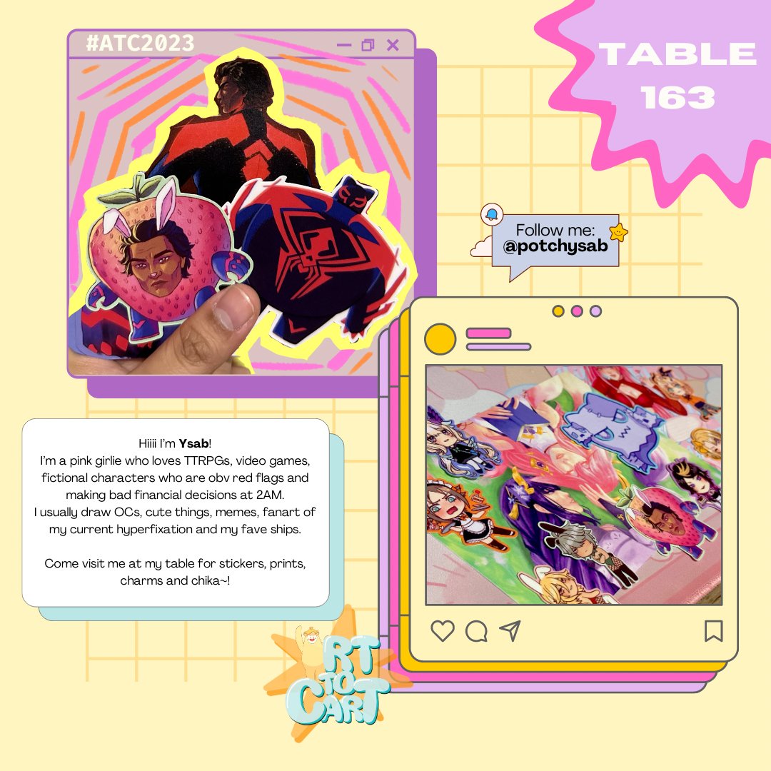 Say hello to Ysab, aka Potchysab, the digital illustrator with a penchant for all things pink and a love for TTRPGs, video games, and intriguingly flawed fictional characters. 🌸🎮📚