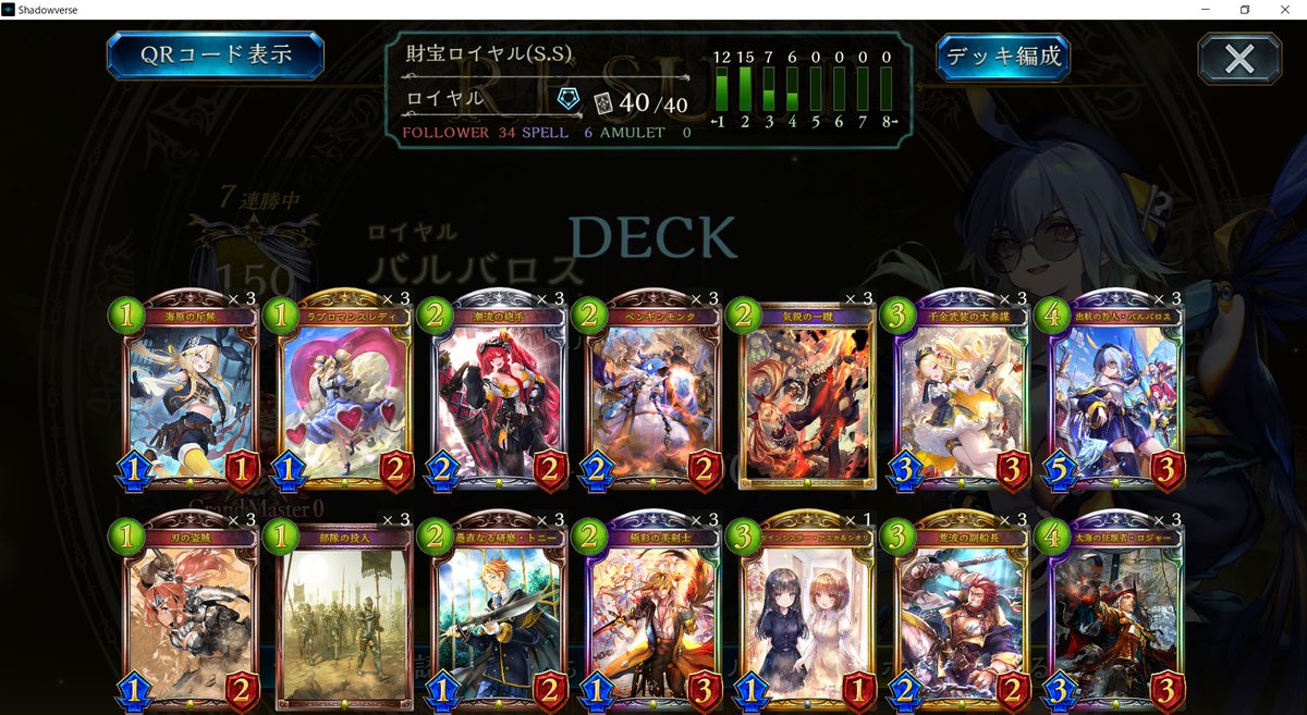 royalShadowvers's tweet image. 財宝ロイヤルでグラマス到達！