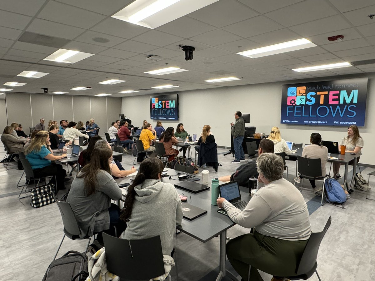 Michael Stone (@coachstone12) on Twitter photo Yesterday morning, PEF #STEMFellows visited <a href="/STEMcha/">STEM HS Chattanooga</a> where they learned about exemplars in education and engaged in a fun activity making original laser cut earrings as they pursued microcredentials in vector design, resilience, and laser cutting. Then, our <a href="/VWeLabs/">VW eLabs</a> Specialists Yesterday morning, PEF #STEMFellows visited <a href="/STEMcha/">STEM HS Chattanooga</a> where they learned about exemplars in education and engaged in a fun activity making original laser cut earrings as they pursued microcredentials in vector design, resilience, and laser cutting. Then, our <a href="/VWeLabs/">VW eLabs</a> Specialists