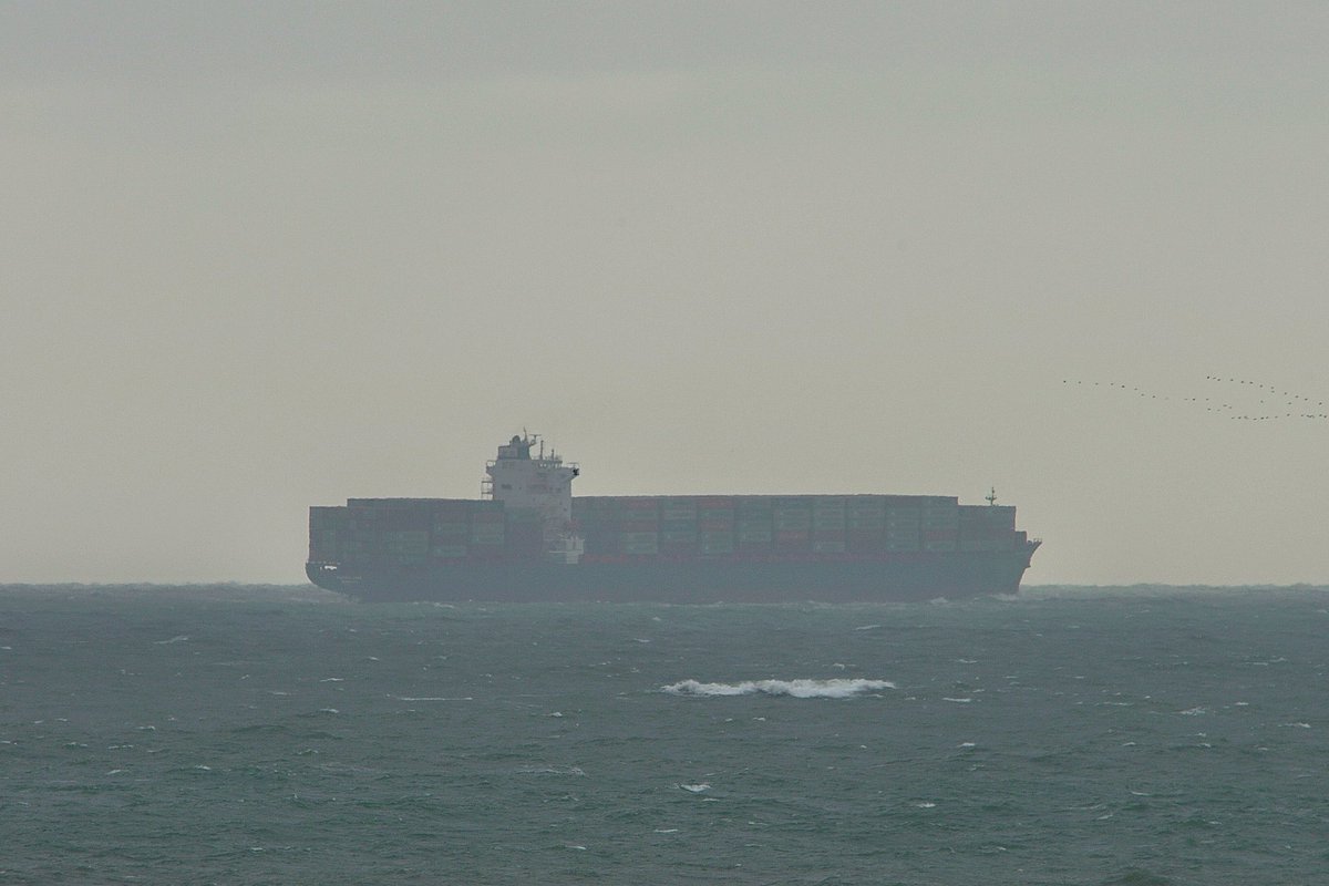 The BSG BAHAMAS, IMO:9439498 leaving Baltimore, Maryland, en route to Miami, Florida @PortMiami flying the flag of Liberia 🇱🇷. #ShipsInPics #ContainerShip #BSGBahamas