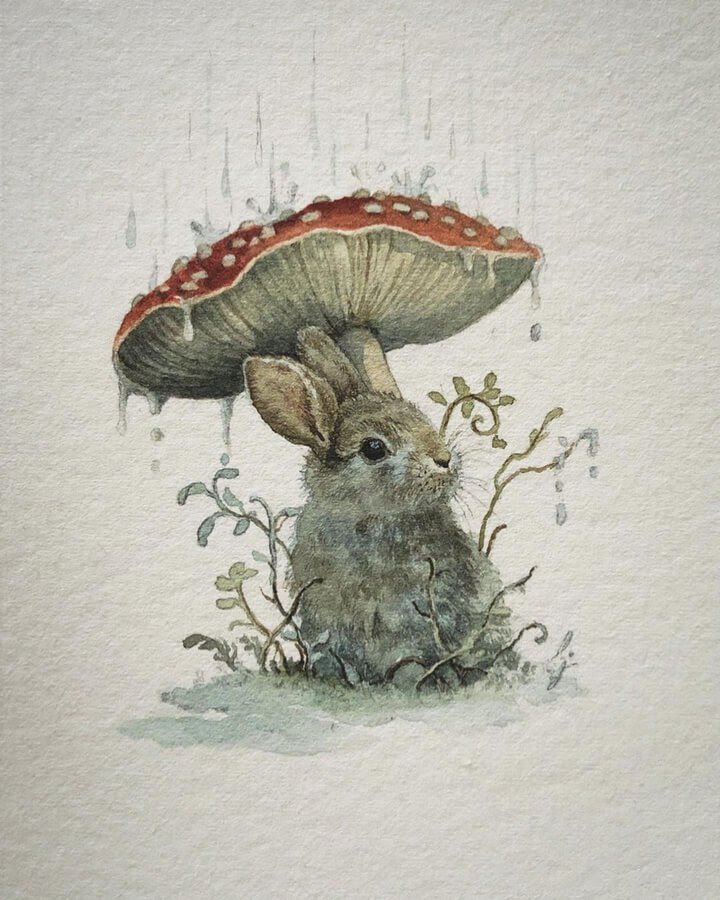 emjanerothwell's tweet photo. Riding out the storm…♥️

(Art by Lily Seika Jones) https://t.co/SsmuN0gyBK