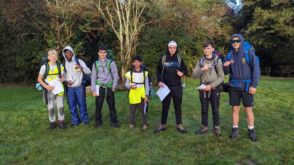 TWGSB's tweet photo. Yr 10 students took part in the assessed expedition section of their @DofE bronze this weekend. It was a fantastic, challenging &amp; sunny weekend. We look forward to the cohort completing their #DofE Award soon. #bronze #expedition #resilience #teamwork #leadership #determination https://t.co/K7CRTzP8d4