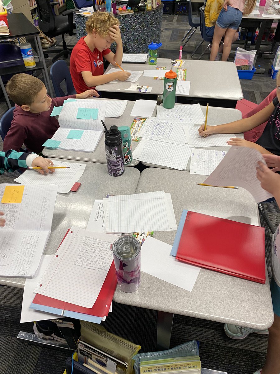 Wow!! These Eden 3rd grade writers have really grown through the years! So proud of all their hard work! #1GC